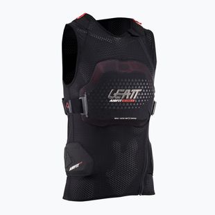 Чоловіча велофутболка Leatt 3DF AirFit Evo Vest чорна з захисними накладками