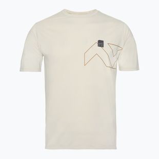 Чоловіча велофутболка Leatt MTB Trail 1.0 X-Flow кремового кольору