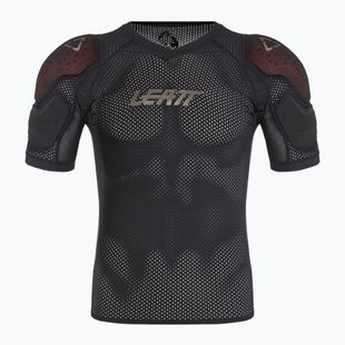 Чоловіча велофутболка Leatt 3DF AirFit Lite Evo Sholder чорна