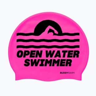Шапочка для плавання BuddySwim OWS Silicone pink