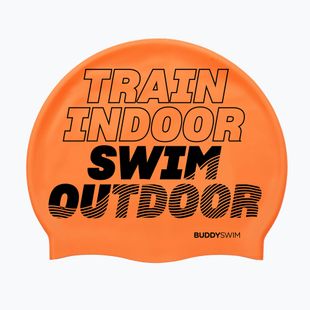 Шапочка для плавання BuddySwim TSO Silicone orange