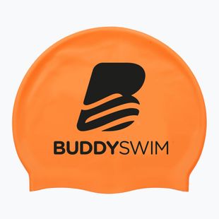 Шапочка для плавання BuddySwim BLogo Silicone orange