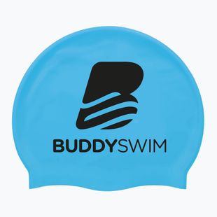 Шапочка для плавання BuddySwim BLogo Silicone blue