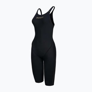 Купальник суцільний жіночий ZONE3 FINA Approved Performance Gold Kneeskin black/gold