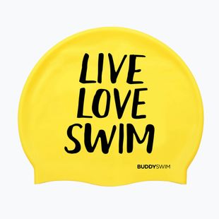 Шапочка для плавання BuddySwim LLS Silicone yellow