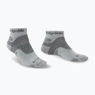 Чоловічі трекінгові шкарпетки Bridgedale Hike Midweight Performance Ankle silver/black