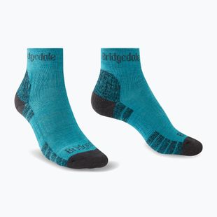 Шкарпетки жіночі Bridgedale Hike Lightweight Performance Ankle turquoise/navy