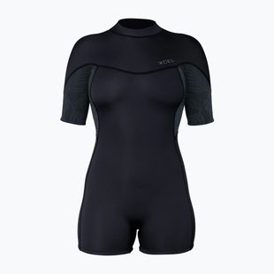 Гідрокостюм жіночий Xcel Axis Back Zip Spring 2 mm black/palm/monstera print