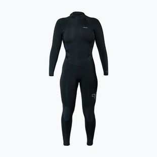 Гідрокостюм жіночий Xcel Axis Back Zip 4/3 mm Full black/palm/monstera print