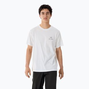 Футболка чоловіча Arc'teryx Kragg Sl Cotton Bird Word white light/black