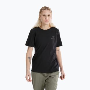 Футболка жіноча Arcteryx Kragg Sl Cotton Emblem Crew black