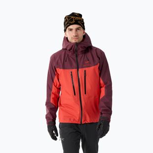 Куртка-дощовик чоловіча Arcteryx Alpha mars/dynasty