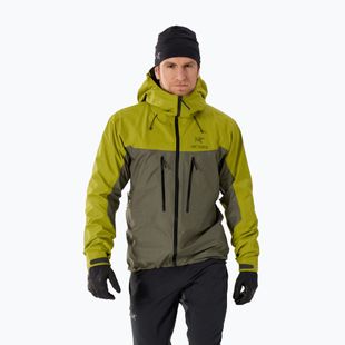 Куртка-дощовик чоловіча Arcteryx Alpha olive moss/tatsu