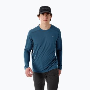 Лонгслів трекінговий чоловічий Arc'teryx Cormac Crew nightscape heather