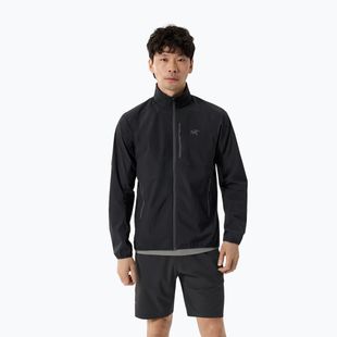 Куртка вітрозахисна жіноча Arc'Teryx Ossa Stowhood black