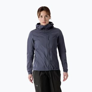 Куртка вітрозахисна жіноча Arcteryx Squamish Hoody dark stratus