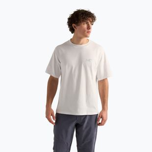 Футболка чоловіча Arcteryx Kragg Cotton Emblem Crew SS white light