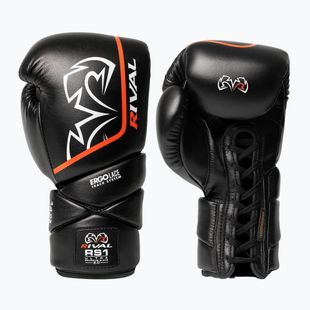 Рукавиці боксерські Rival RS1 Ultra Sparring 2.0 black
