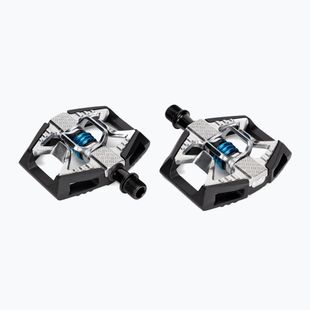 Велосипедні педалі Crankbrothers Double Shot 2 чорні/сріблясті/сині