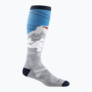 Шкарпетки чоловічі Darn Tough Heady Yeti OTC Midweight with Cushion gray