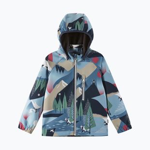 Куртка софтшелл дитяча Reima Vantti blue ocean