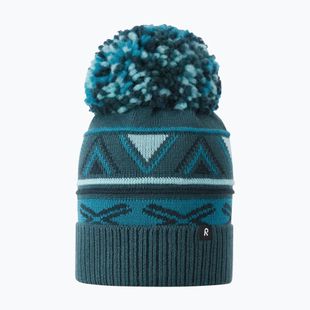 Шапка зимова дитяча Reima Kirjoen dark teal