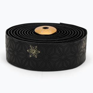 Обмотка керма SUPACAZ Super Sticky Kush Galaxy gold print/ano gold plugs