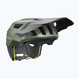 Шолом велосипедний Rudy Project Terraform met.olive/black/acid green matte