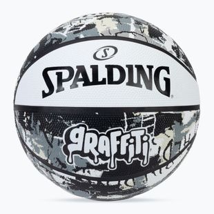 М'яч для баскетболу Spalding Graffiti білий розмір 7
