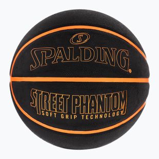 М'яч баскетбольний Spalding Phantom чорний/помаранчевий розмір 6