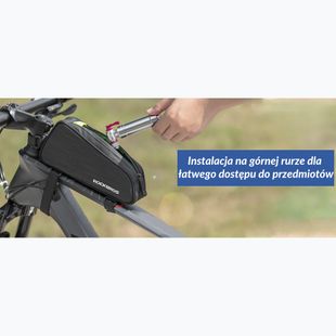 Сумка велосипедна на раму Rockbros 301800450001 Bike Tube Bag black
