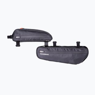 Сумка велосипедна на раму Rockbros 043 Bike Tube Bag 3 l black