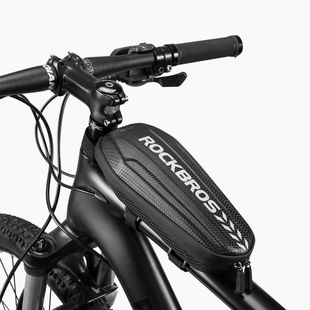 Сумка велосипедна на раму Rockbros B61 Bike Tube Bag L black