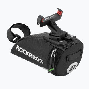 Сумка велосипедна під сідло Rockbros C28BK Bike Saddle Bag black