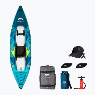 Надувна байдарка 1-місна 10’3″ Aqua Marina Versatile/Whitewater Kayak синя Steam-312