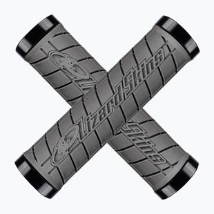 Ручки керма Lizard Skins Dual-Clamp Logo graphite