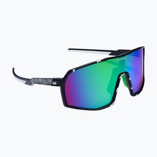 Окуляри сонцезахисні Aztron Thunder metalblack/white/polarizedgreen/twilightmirr/grey