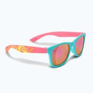 Окуляри сонцезахисні дитячі Aztron Candy candy pink/twisty/polarized rainbow pink mir/grey.