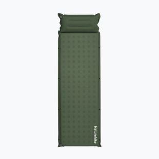 Самонадувний килимок Naturehike D Series Pillow Single navy green