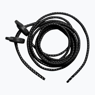 Самоблокувальні шнурки ZONE3 Еластичні чорні