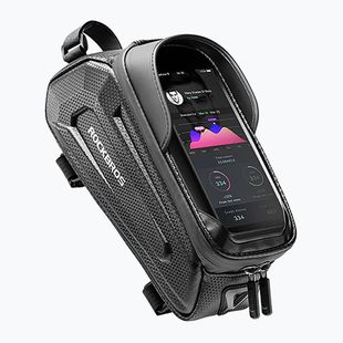 Сумка велосипедна на раму Rockbros B68 1,5 л black