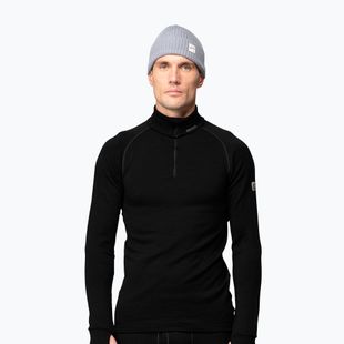 Кофта термоактивна чоловіча Devold Expedition Merino 235 Zip Neck black