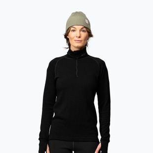 Кофта термоактивна жіноча Devold Expedition Merino 235 Zip Neck black