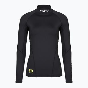Жіноча водолазка для плавання Musto Championship Rash Guard black