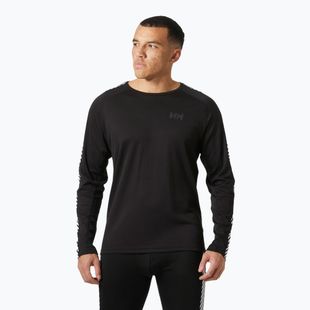 Лонгслів термічний чоловічий Helly Hansen Lifa Active Stripe Crew black