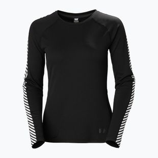Жіноча термоактивна кофта Helly Hansen Lifa Active Stripe Crew black