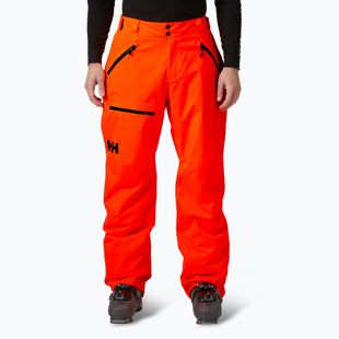 Штани лижні чоловічі Helly Hansen Sogn Cargo neon orange