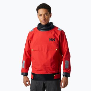 Куртка вітрильна чоловіча Helly Hansen Aegir Race Light Smock 2.0 alert red
