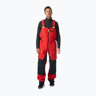 Чоловічі вітрильні штани Helly Hansen Aegir Race Bib alert red
