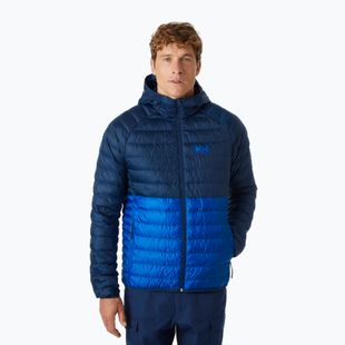 Чоловічий пуховик Helly Hansen Banff Hooded Insulator з капюшоном кобальт 2.0
